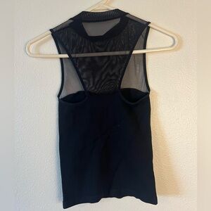 Free people black tank top